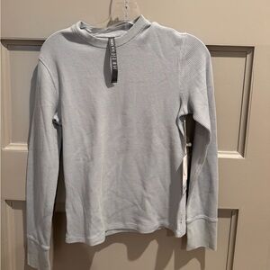 NWT Vuori waffle long sleeve top